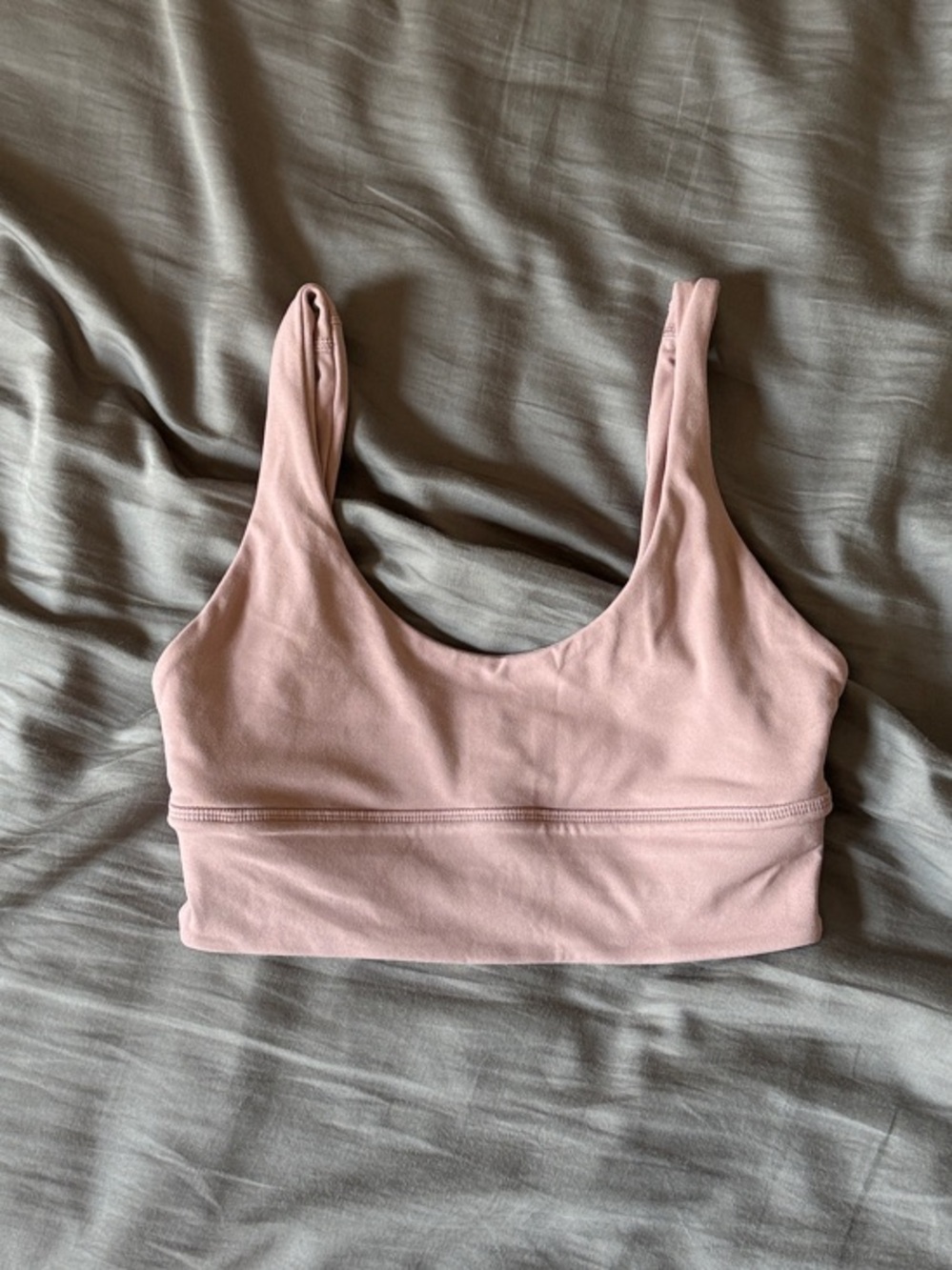 lululemon athletica Light Pink Scoop Sports Bra